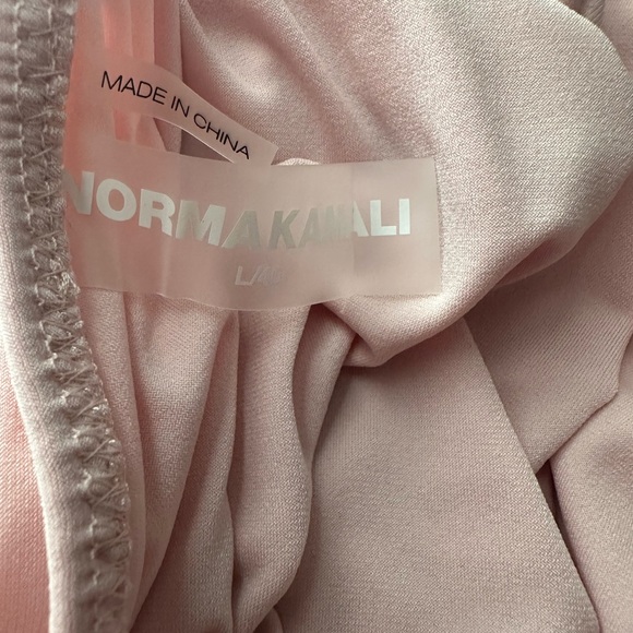 Norma Kamali Pink Asymmetrical Dress - Picture 9 of 12